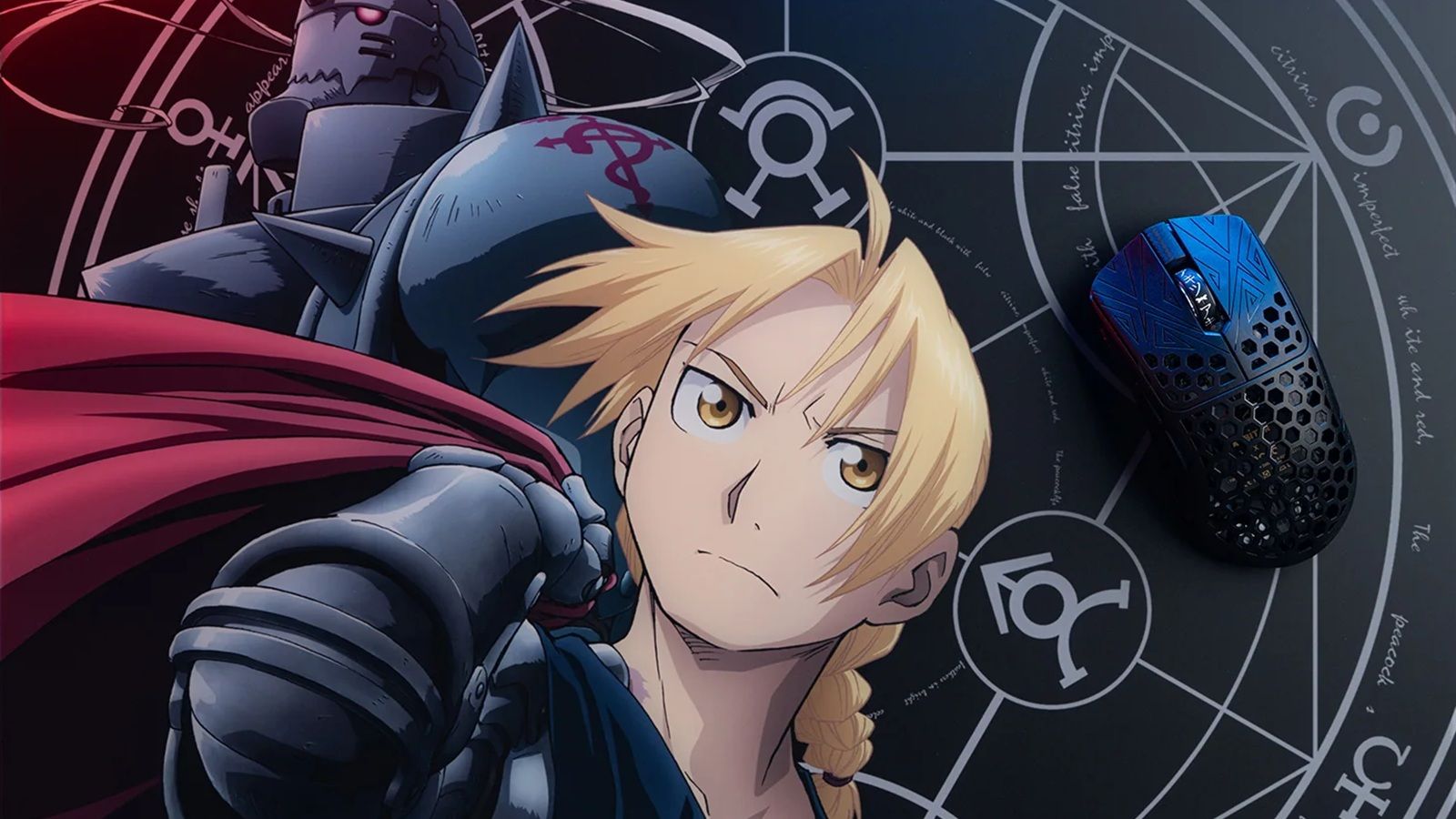 Fullmetal Alchemist Upgrades Gaming Setup With New Limited-Edition Glass Mouse Pad Fullmetal Alchemist Upgrades Gaming Setup With New Limited-Edition Glass Mouse Pad