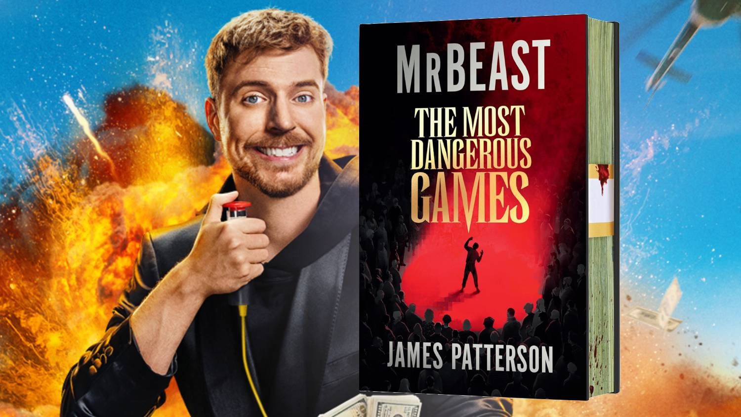 MrBeast, James Patterson reveal release for Hunger Games-like thriller MrBeast, James Patterson reveal release for Hunger Games-like thriller