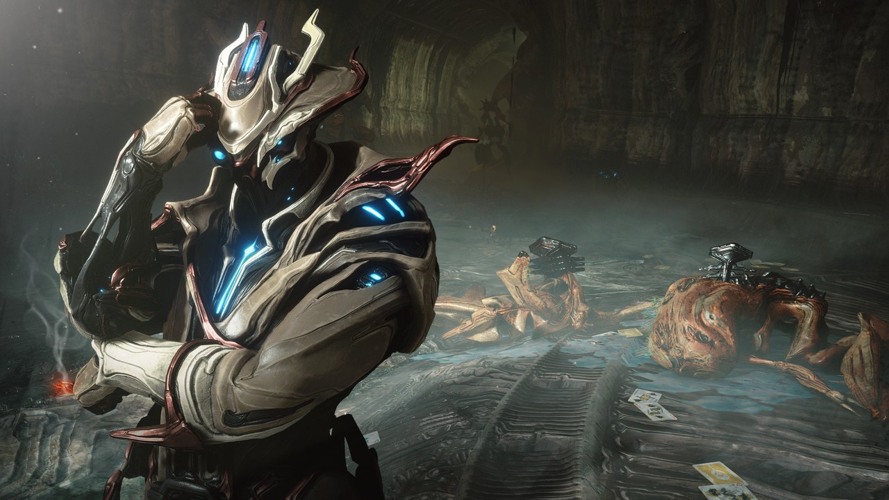 Gambling, noir detectives, and urinating robots: Warframe’s long-awaited Tau update is unlike anything I could possibly have predicted